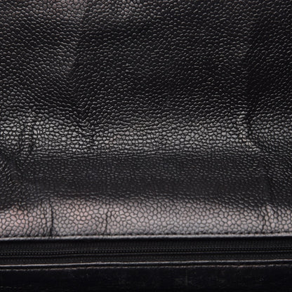 Chanel Caviar Quilted Jumbo Single Flap Black 9 of 16