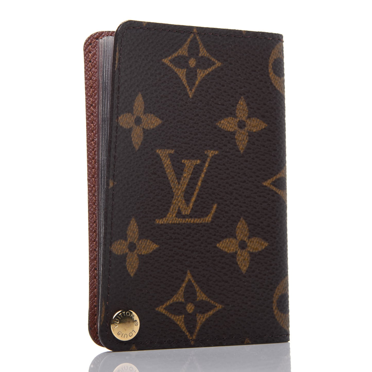 Monogram Credit Card Photo Holder
