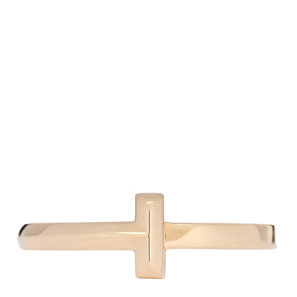 Tiffany 18K Yellow Gold T T1 Ring 60 9.25 1 of 4