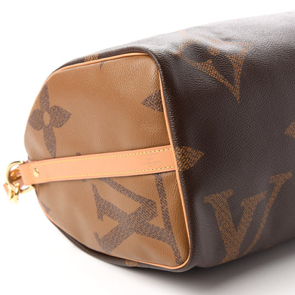 Louis Vuitton Reverse Monogram Giant Speedy Bandouliere 30 6 of 11