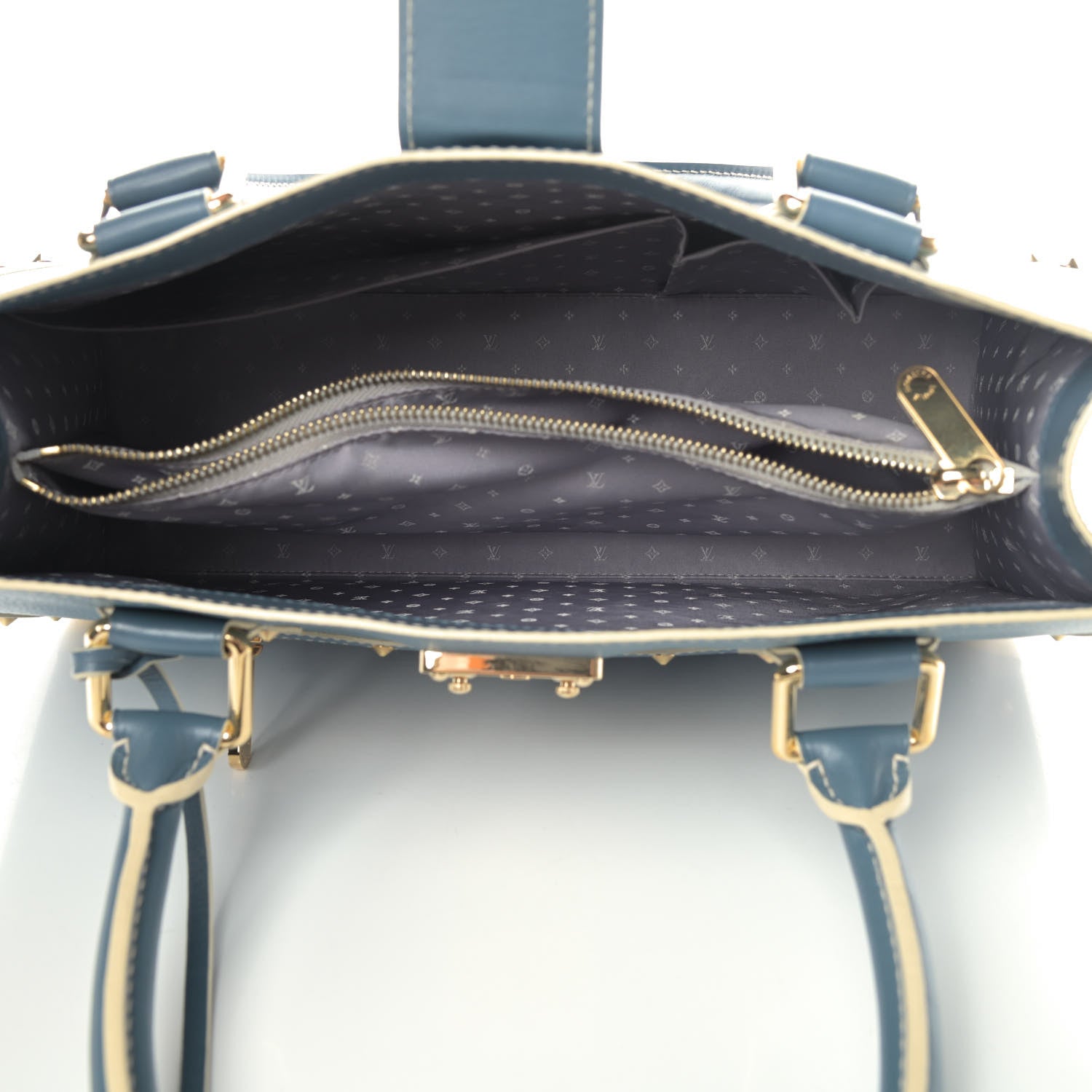 Louis Vuitton Suhali Le Fabuleux Blue 4 of 5