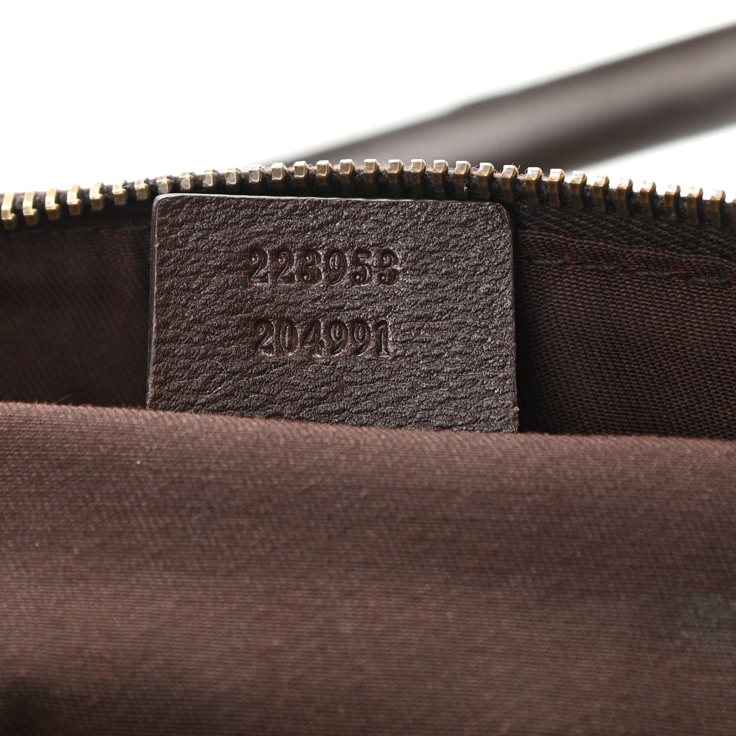 Gucci Monogram Medium Interlocking Icon Tote Dark Brown 7 of 9