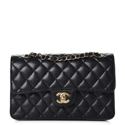 Chanel Caviar Quilted Small Double Flap Black 1 of 8