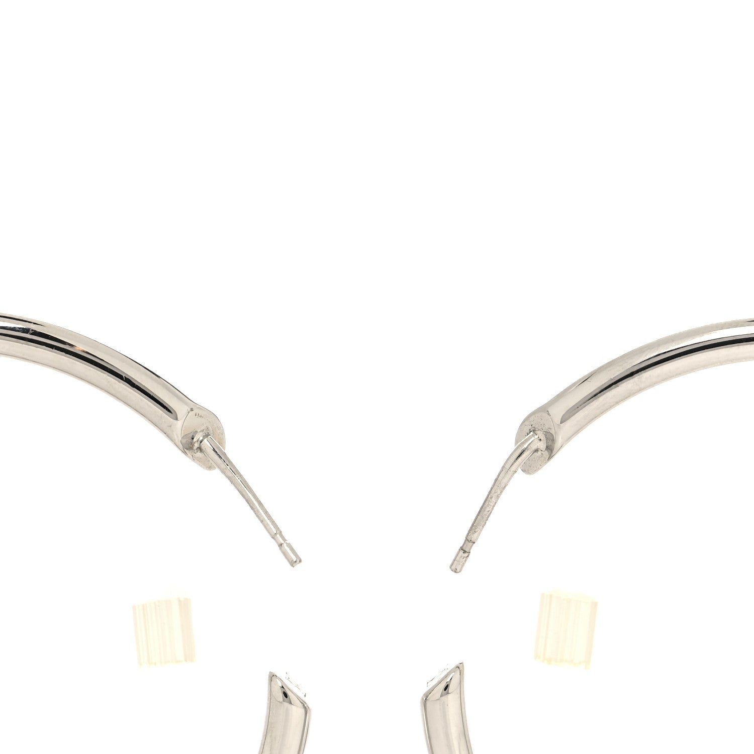 Louis Vuitton My LV Hoop Earrings Silver 3 of 4