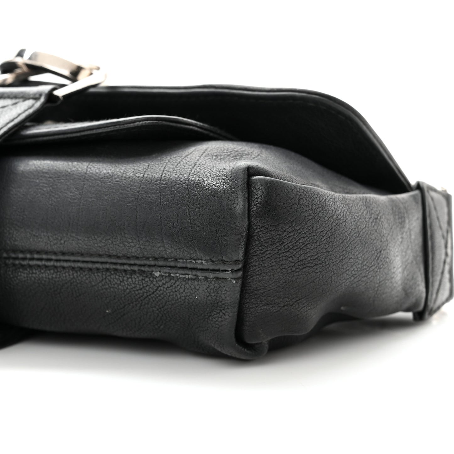 Calfskin Flight East West Bag Black
