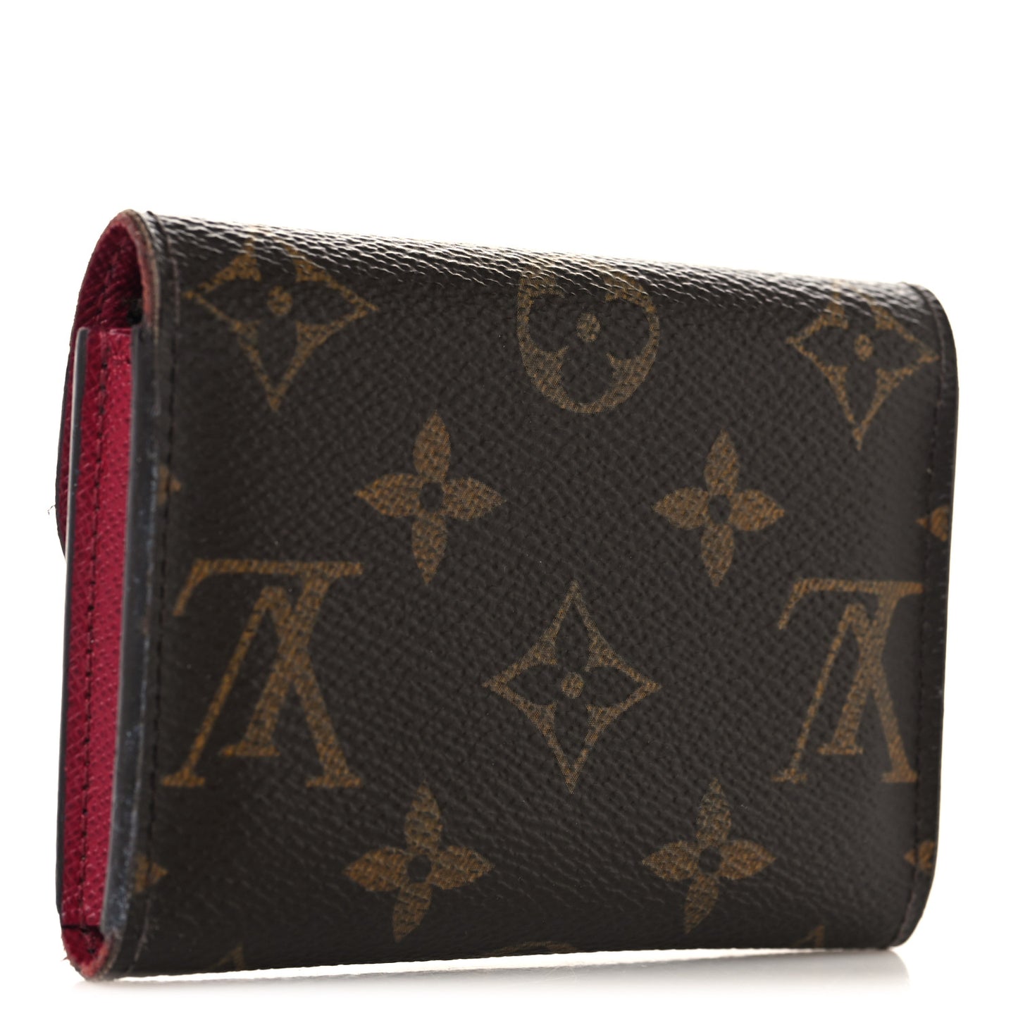 Monogram Rosalie Coin Purse Fuchsia