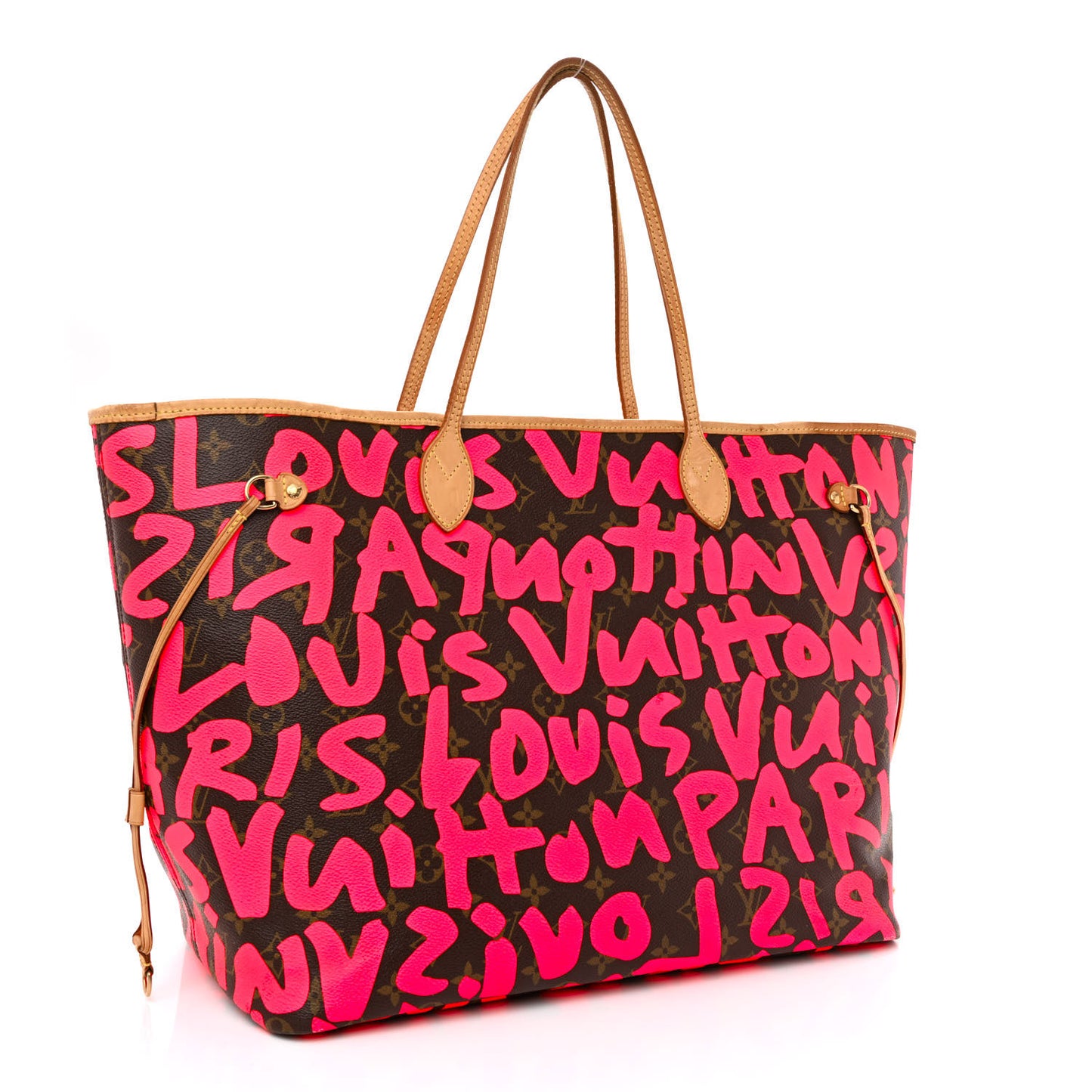 Monogram Graffiti Neverfull GM Fuchsia