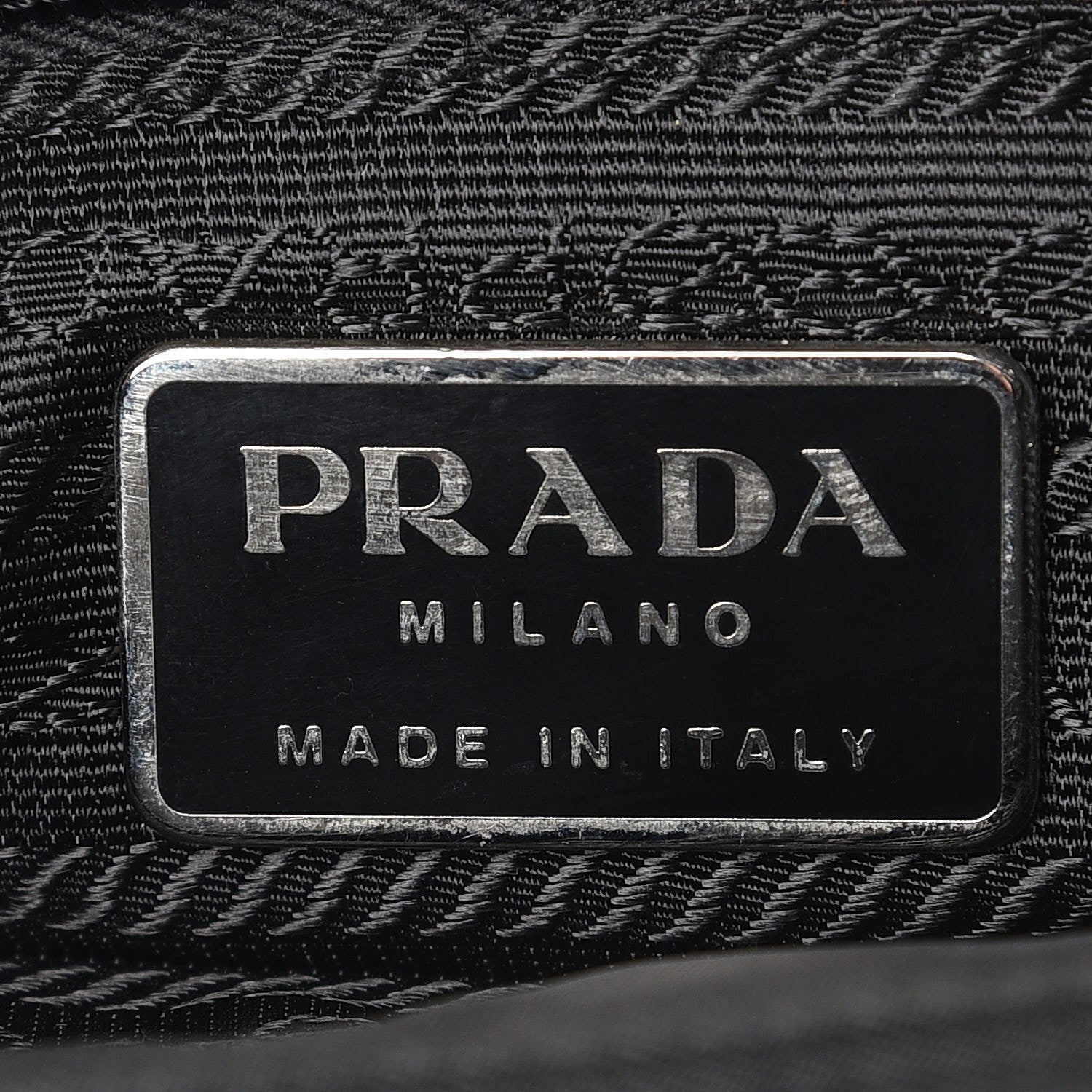 Prada Tessuto Nylon Shoulder Bag Nero Black 6 of 10