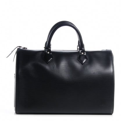 Louis Vuitton Epi Speedy 30 Black 1 of 7
