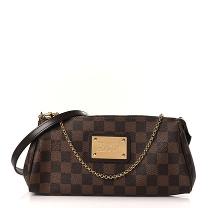 Louis Vuitton Damier Ebene Eva Clutch 1 of 9