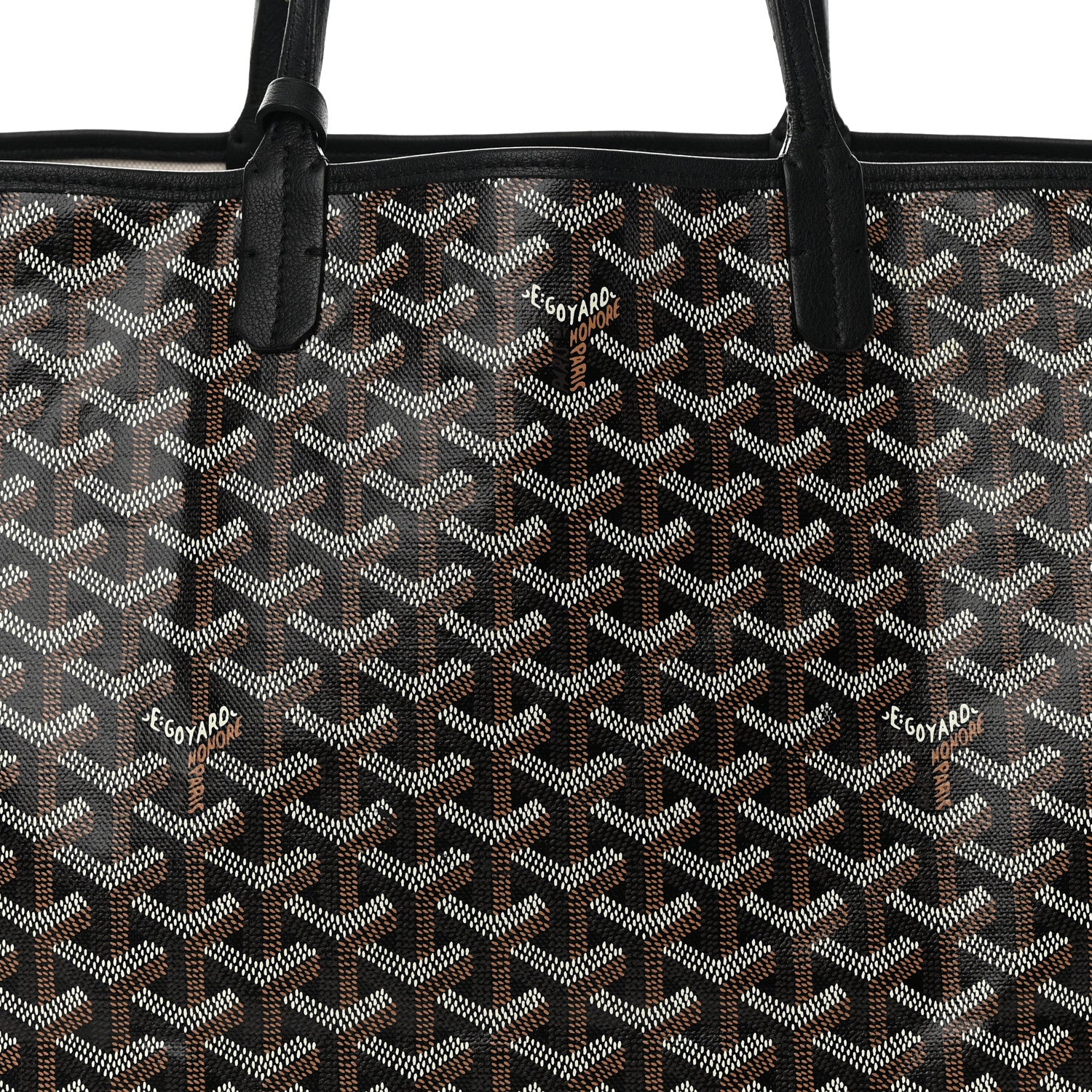 Goyard Goyardine Saint Louis PM Black 9 of 17