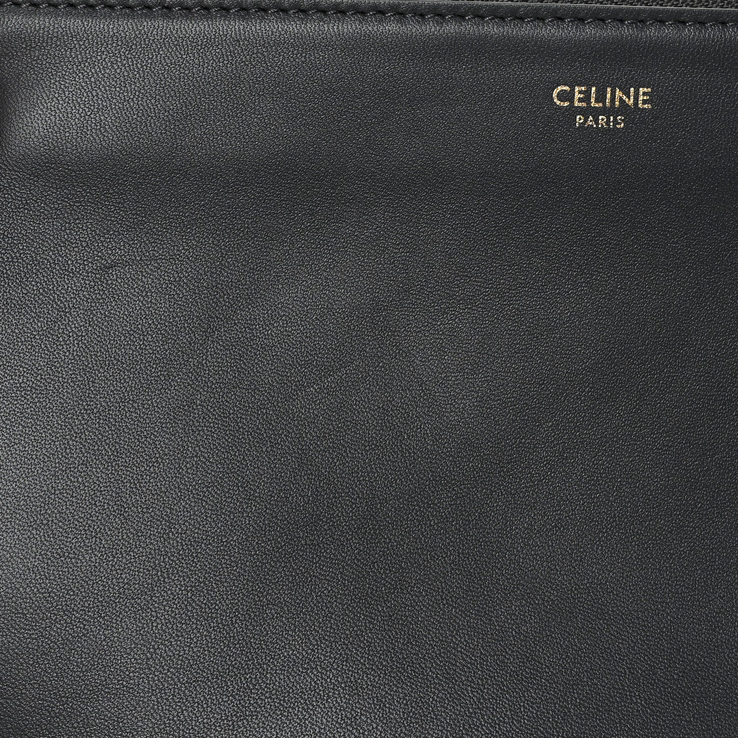 Celine Lambskin Small Trio Crossbody Bag Anthracite 12 of 12