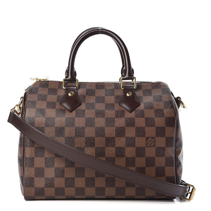 Louis Vuitton Damier Ebene Speedy Bandouliere 25 1 of 9