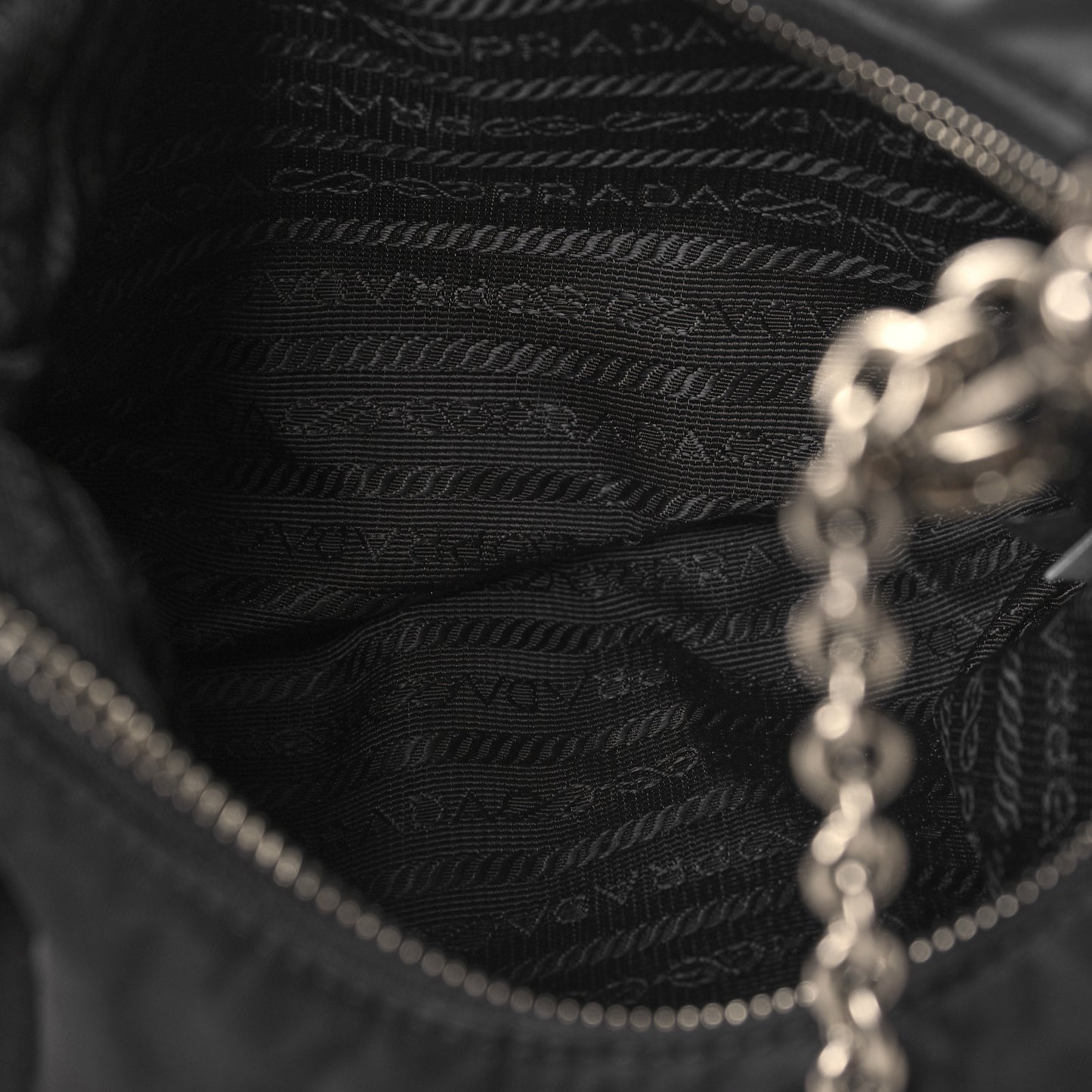 Tessuto Nylon Saffiano Re-Edition 2006 Shoulder Bag Black
