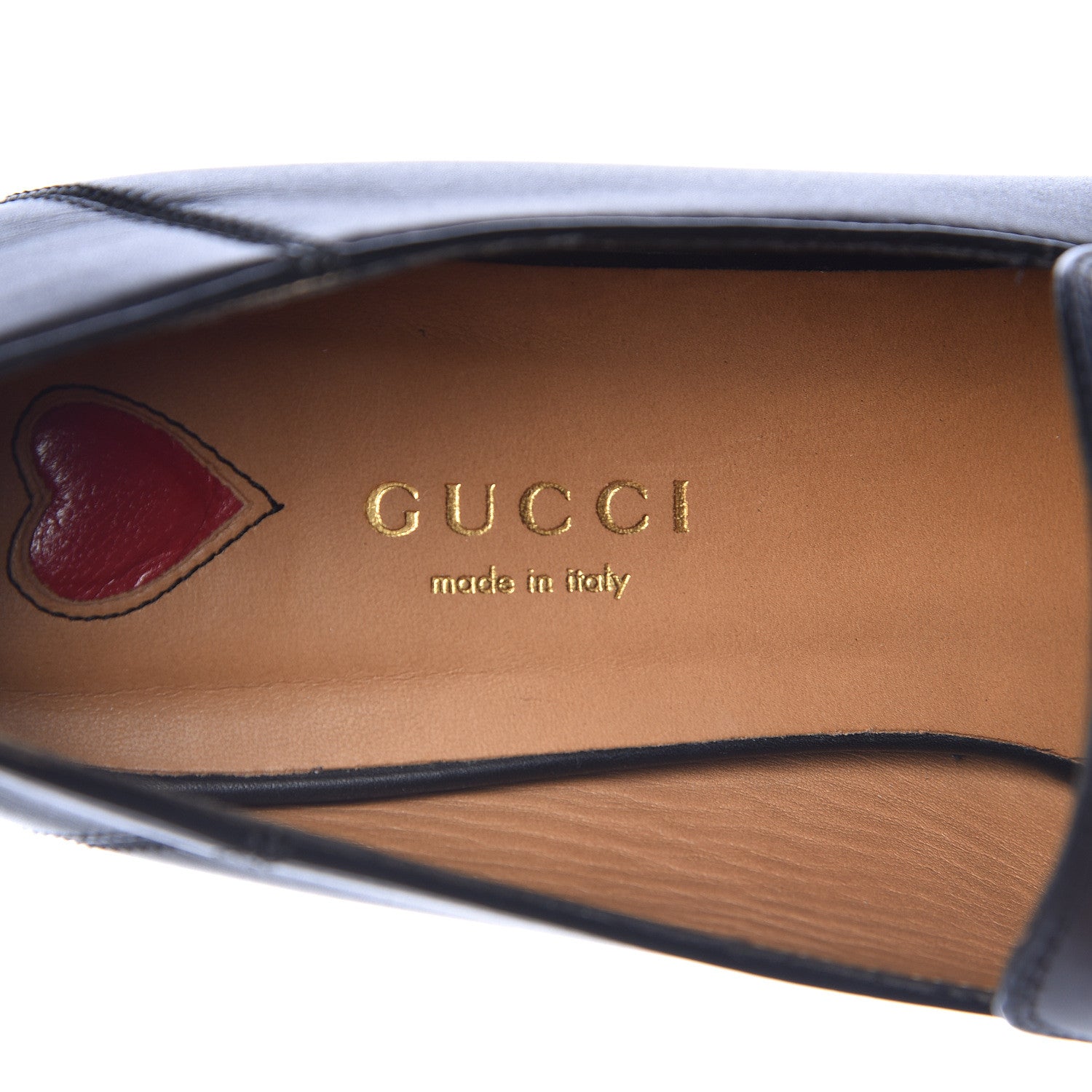 Gucci Calfskin Web Womens Peyton Loafers 36 Black 6 of 9