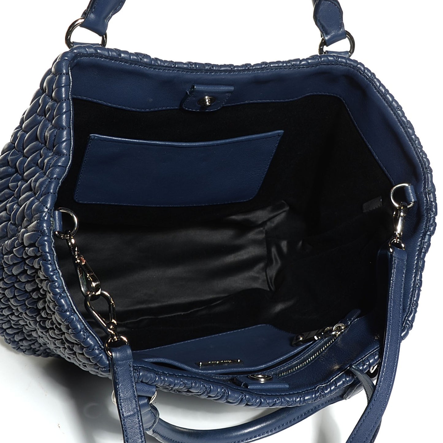 Nappa Matelasse Tote Bleuette