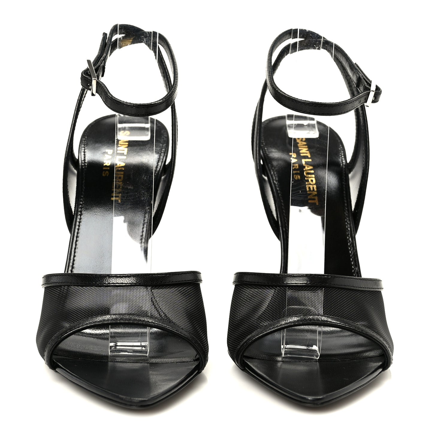 Tulle Missy 110 Ankle Strap Sandals 37.5 Black