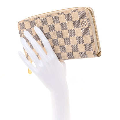 Louis Vuitton Damier Azur Zippy Wallet 2 of 7
