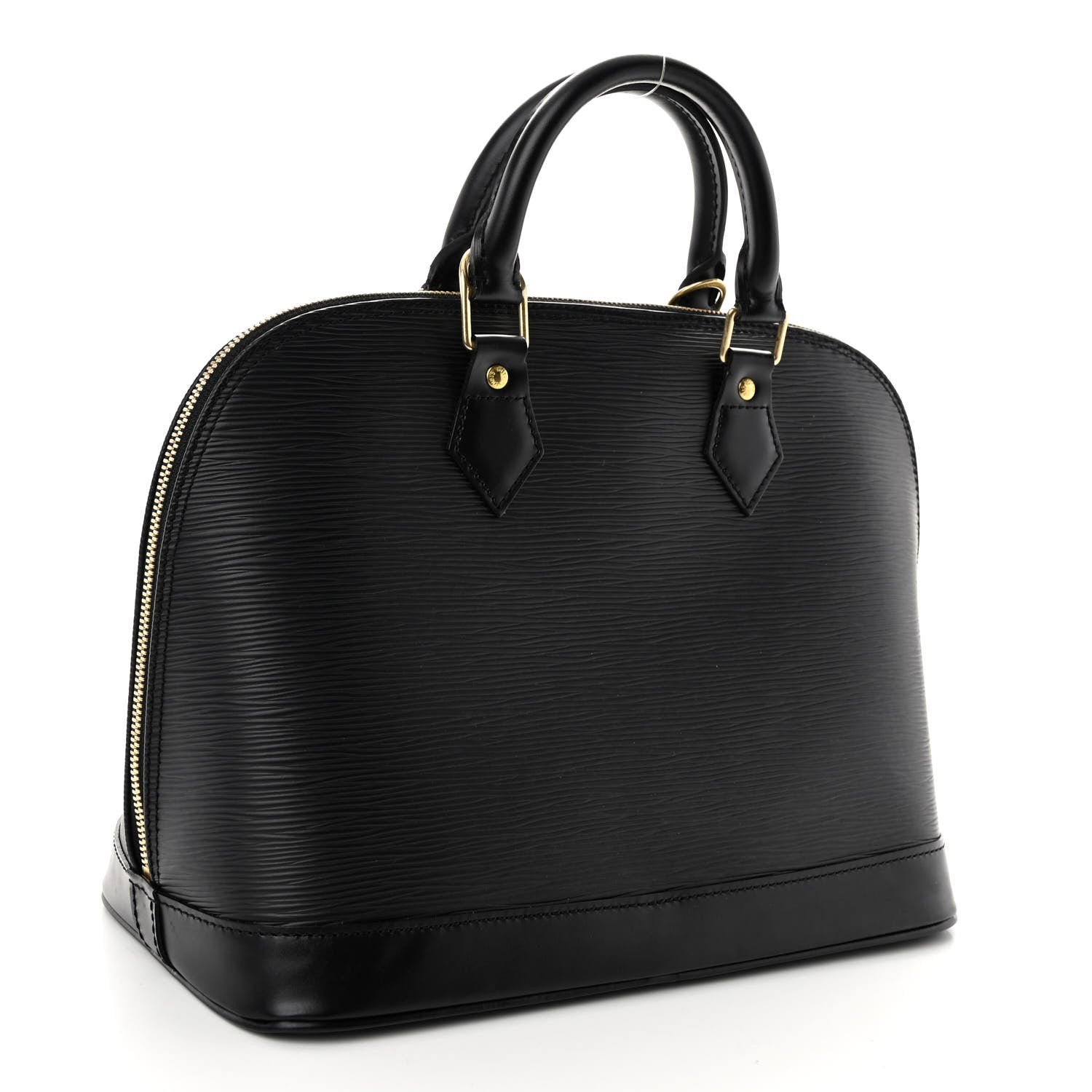 Louis Vuitton LOUIS VUITTON Epi Alma PM Black 3 of 9