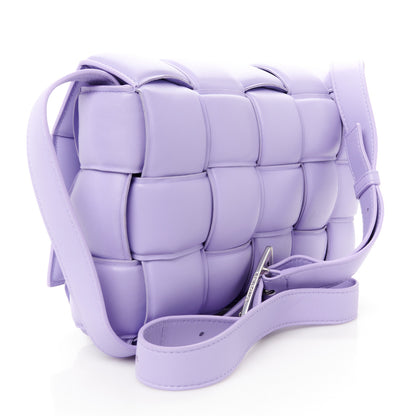 Bottega Veneta Nappa Maxi Intreccio Padded Cassette Crossbody Bag Lavender 3 of 12
