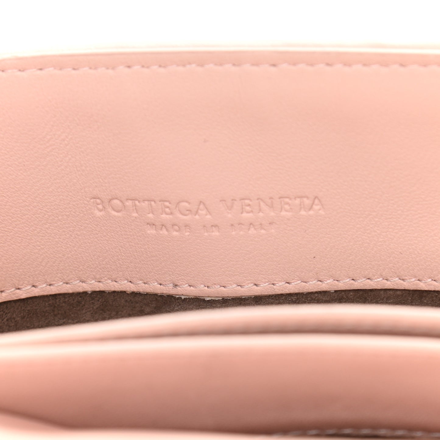Nappa Intrecciato Baby Olimpia Shoulder Bag Petale
