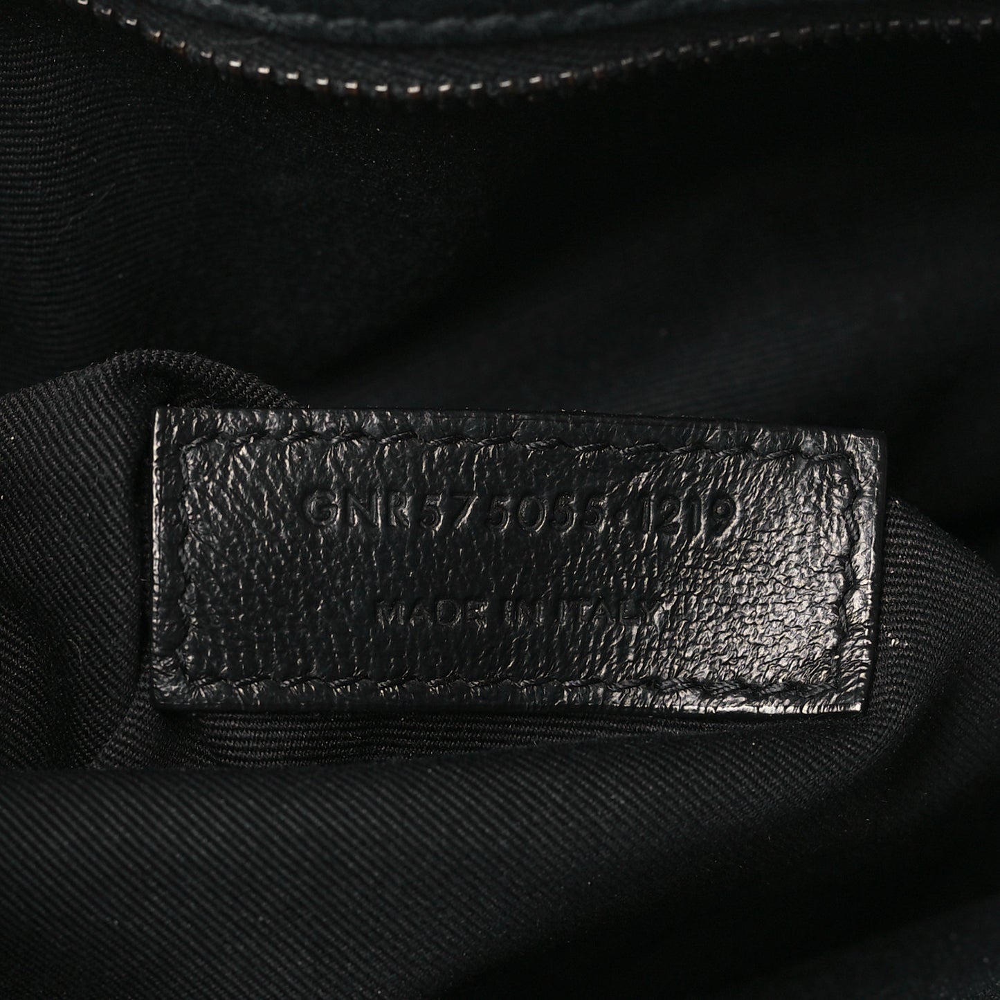 Crinkled Calfskin Matelasse Monogram Medium Niki Chain Satchel Black