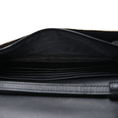 Gucci Microguccissima Crossbody Wallet Black 5 of 9
