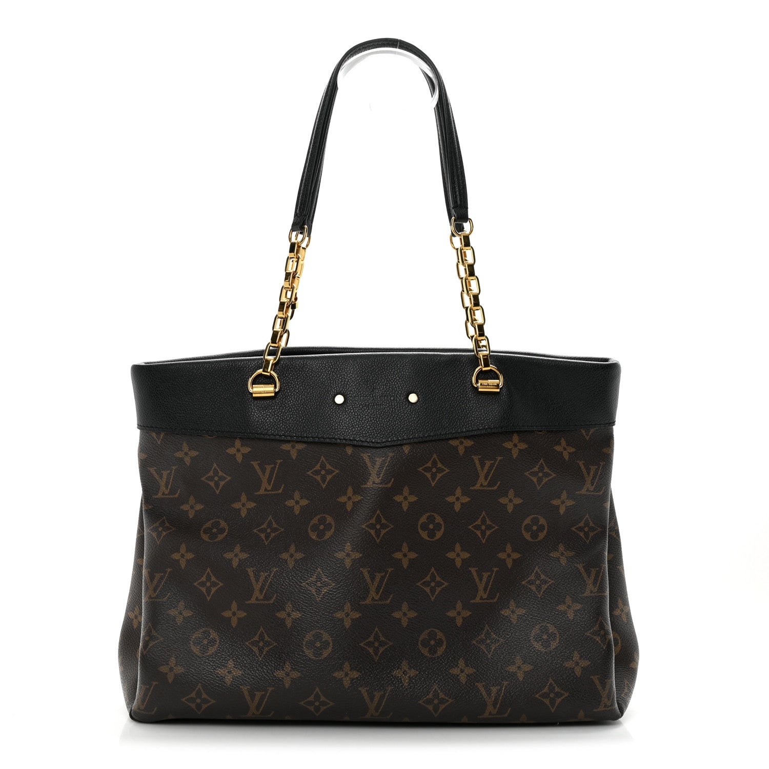 Louis Vuitton Monogram Pallas Shopper Black 1 of 13