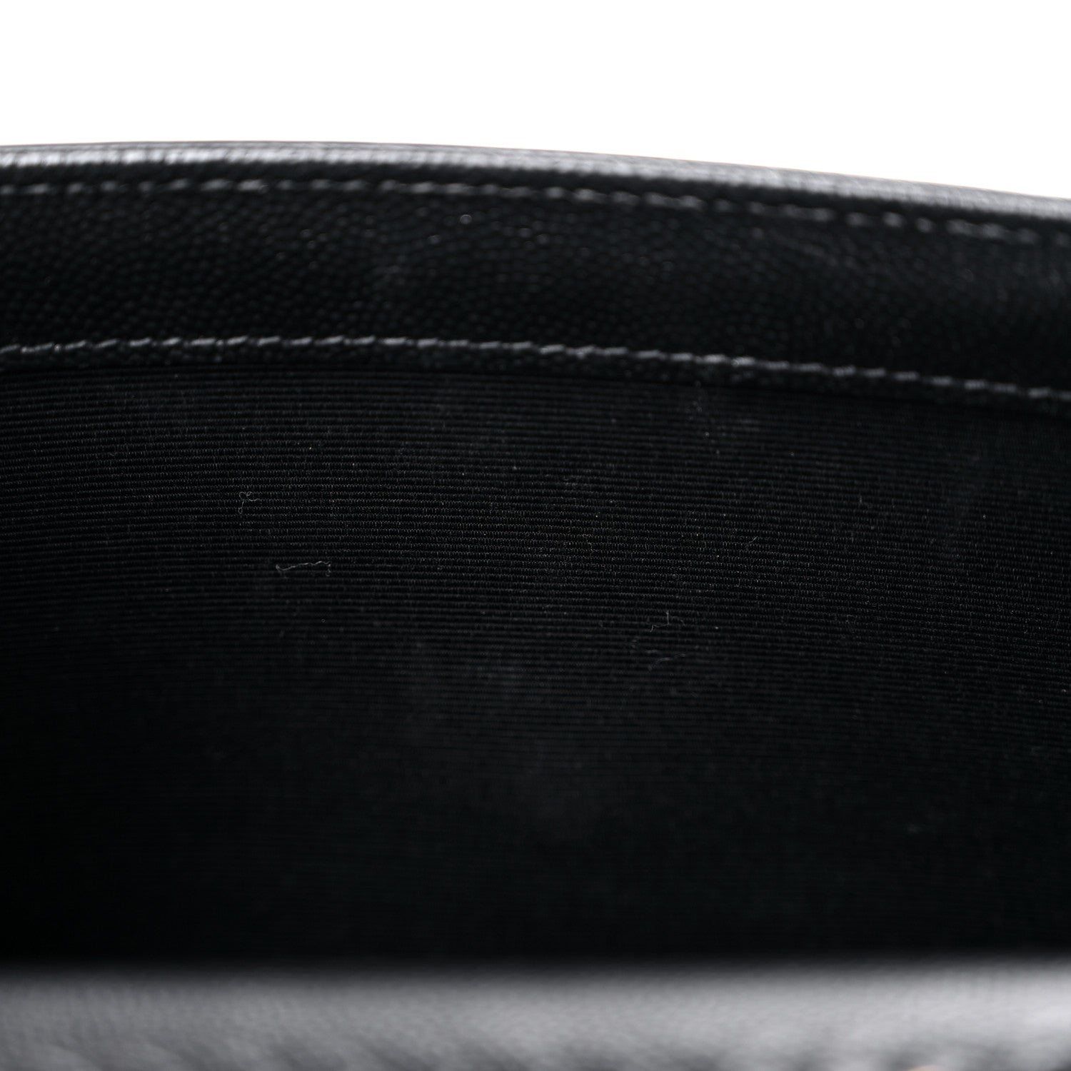 Saint Laurent Grain De Poudre Medium Classic Monogram Monochrome Kate Satchel Black 10 of 10