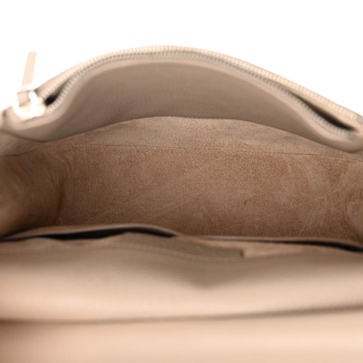 The Row Grained Calfskin Hunting Bag II Stone 5 of 16