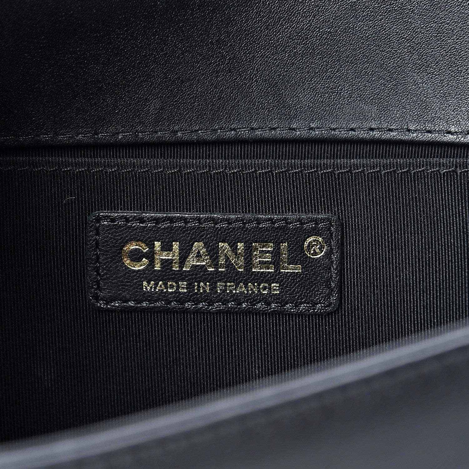 Chanel Calfskin Quilted Medium Boy Top Handle Flap Black 5 of 15