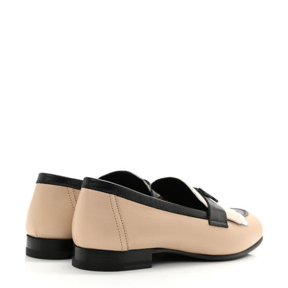 Hermes Goatskin Womens Royal Loafers 35 Multicolor 4 of 9