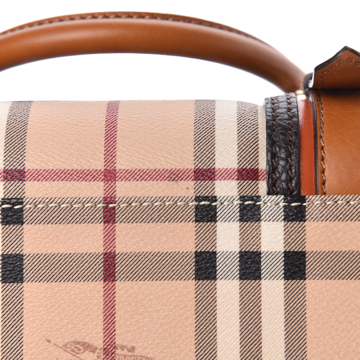 Burberry Haymarket Check Medium Alchester Bowling Bag Autumn 12 of 12