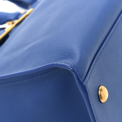Saint Laurent Calfskin Small Classic Y Cabas Royal Blue 12 of 16