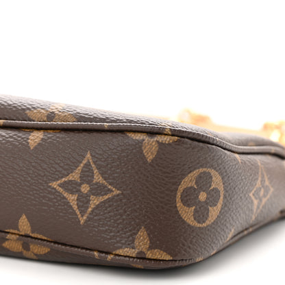Louis Vuitton Monogram Chain Pochette Accessories 9 of 11