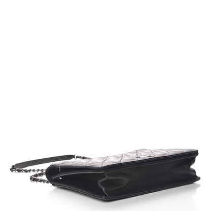 Chanel Calfskin Quilted Ballerine Flap Black 4 of 17