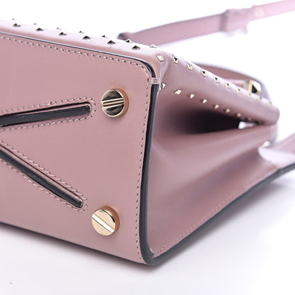 Valentino Garavani Calfskin Studded Small Joylock Satchel Lipstick 9 of 16