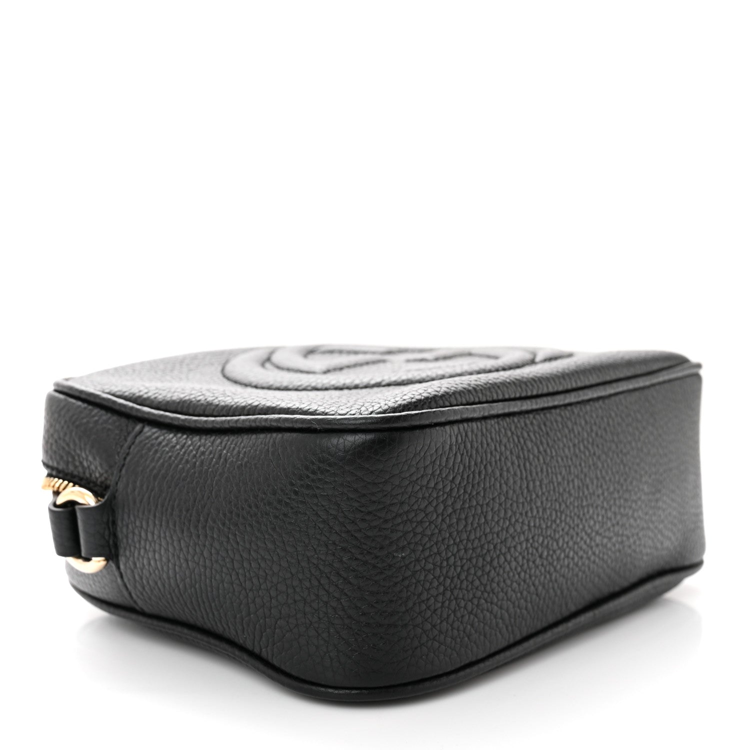 Gucci Pebbled Calfskin Small Soho Disco Bag Black 3 of 9
