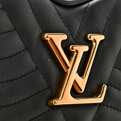 Louis Vuitton Calfskin New Wave Heart Bag Black 10 of 10