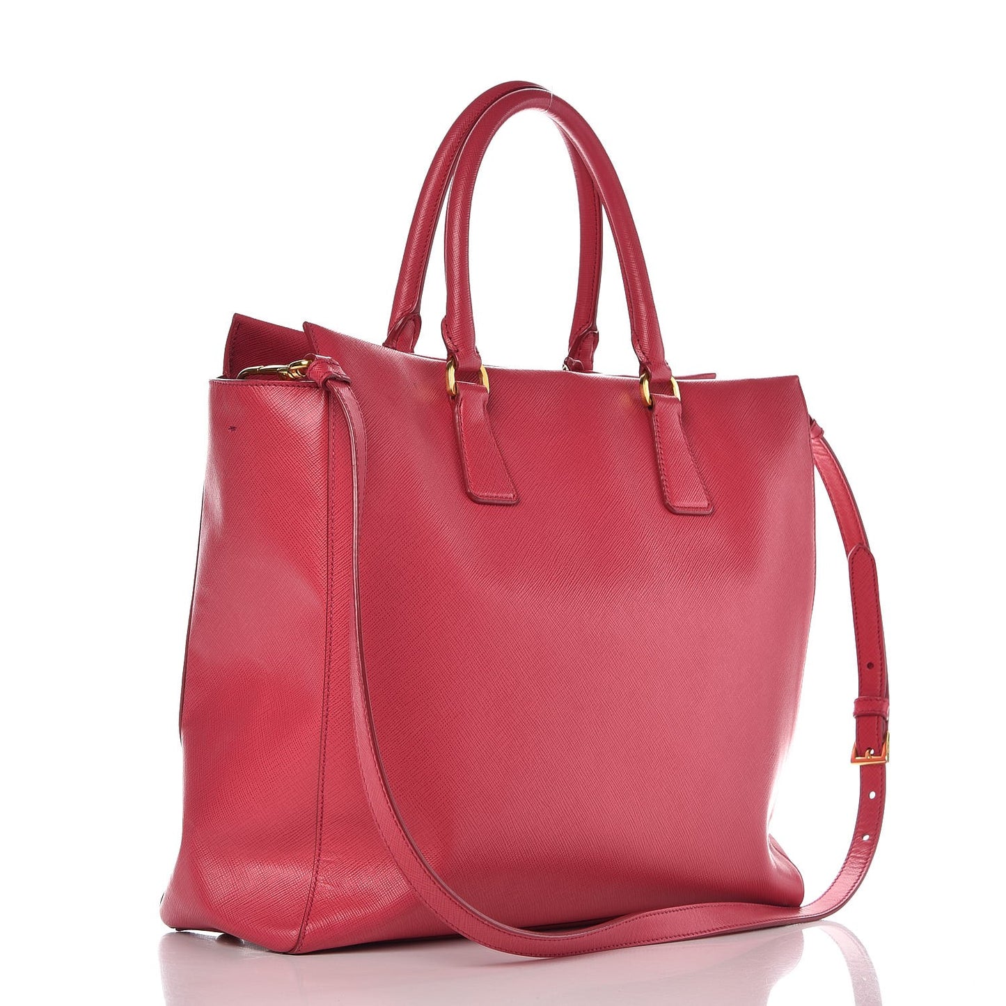 Saffiano Large Top Handle Open Tote Peonia