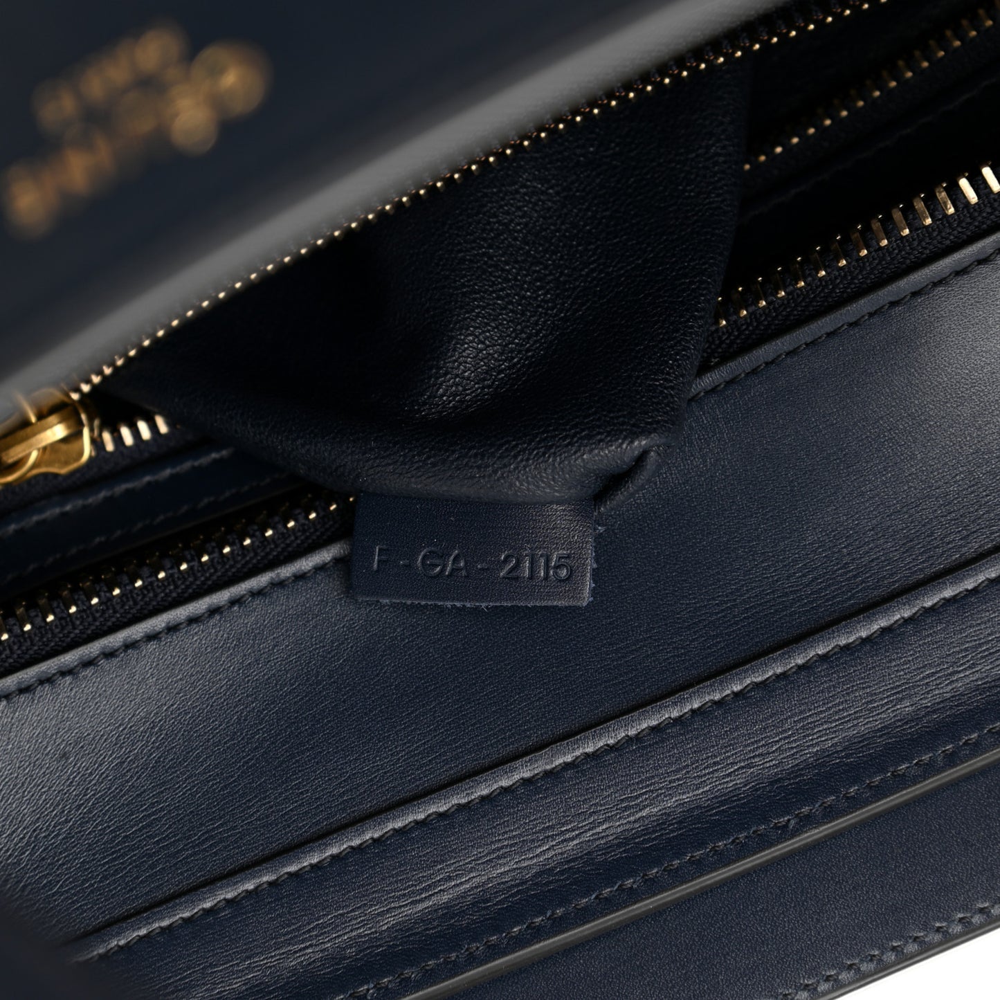 Smooth Calfskin Micro Tri-Color Luggage Black