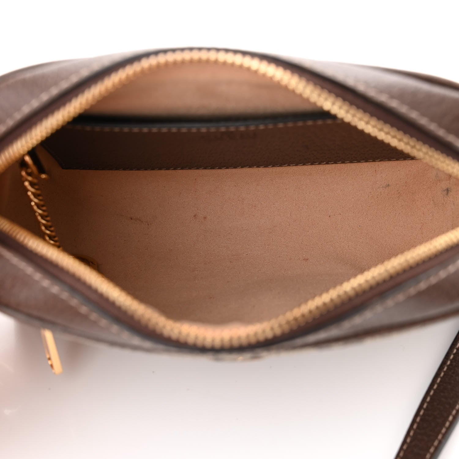 Gucci GG Supreme Monogram Web Mini Ophidia Shoulder Bag Brown 5 of 13