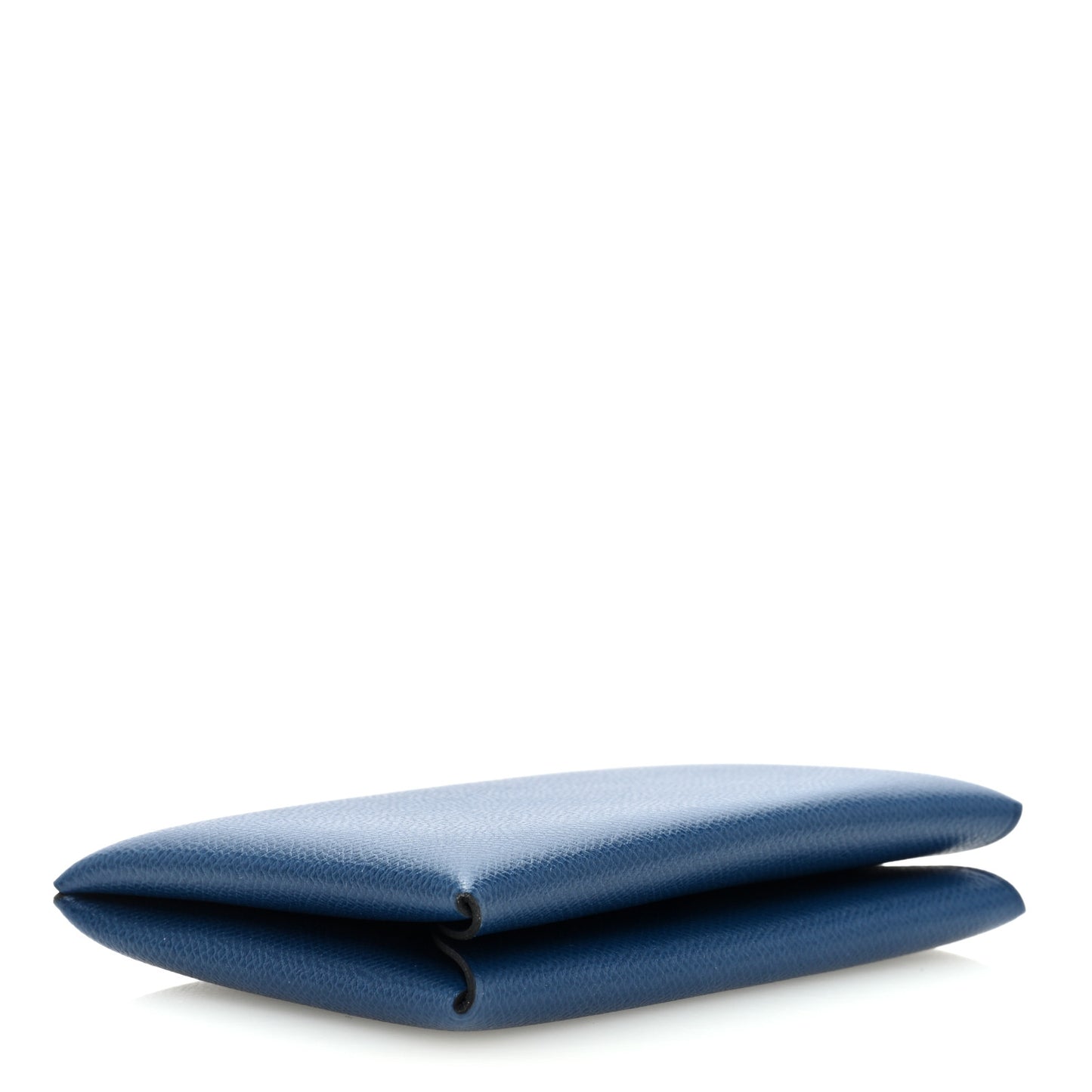 Madame Calfskin Calvi Card Case Deep Bleu