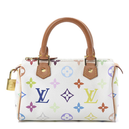 Louis Vuitton Monogram Multicolor Mini Sac HL Speedy White 1 of 10