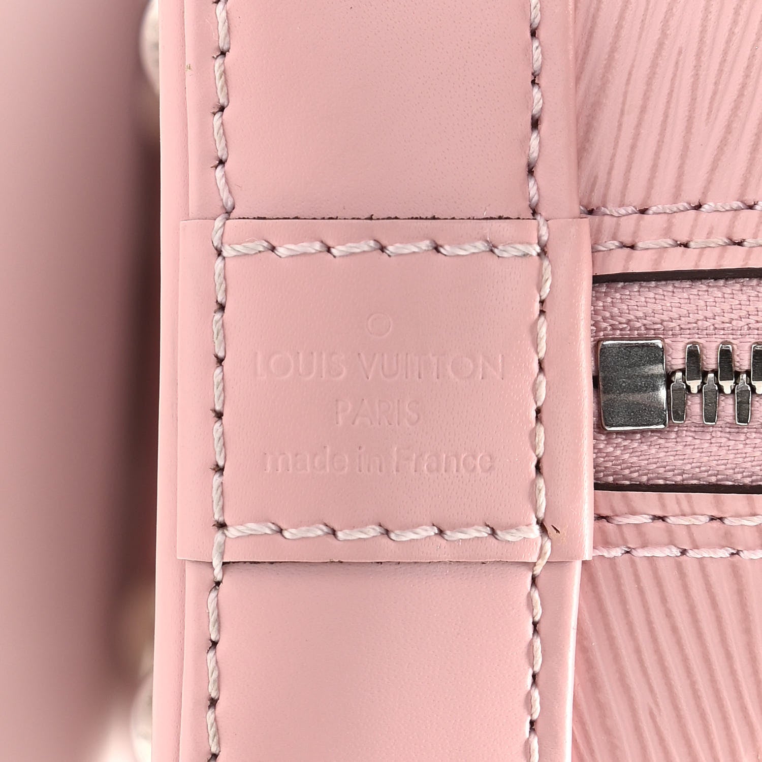 Louis Vuitton Epi Alma BB Rose Ballerine 6 of 9