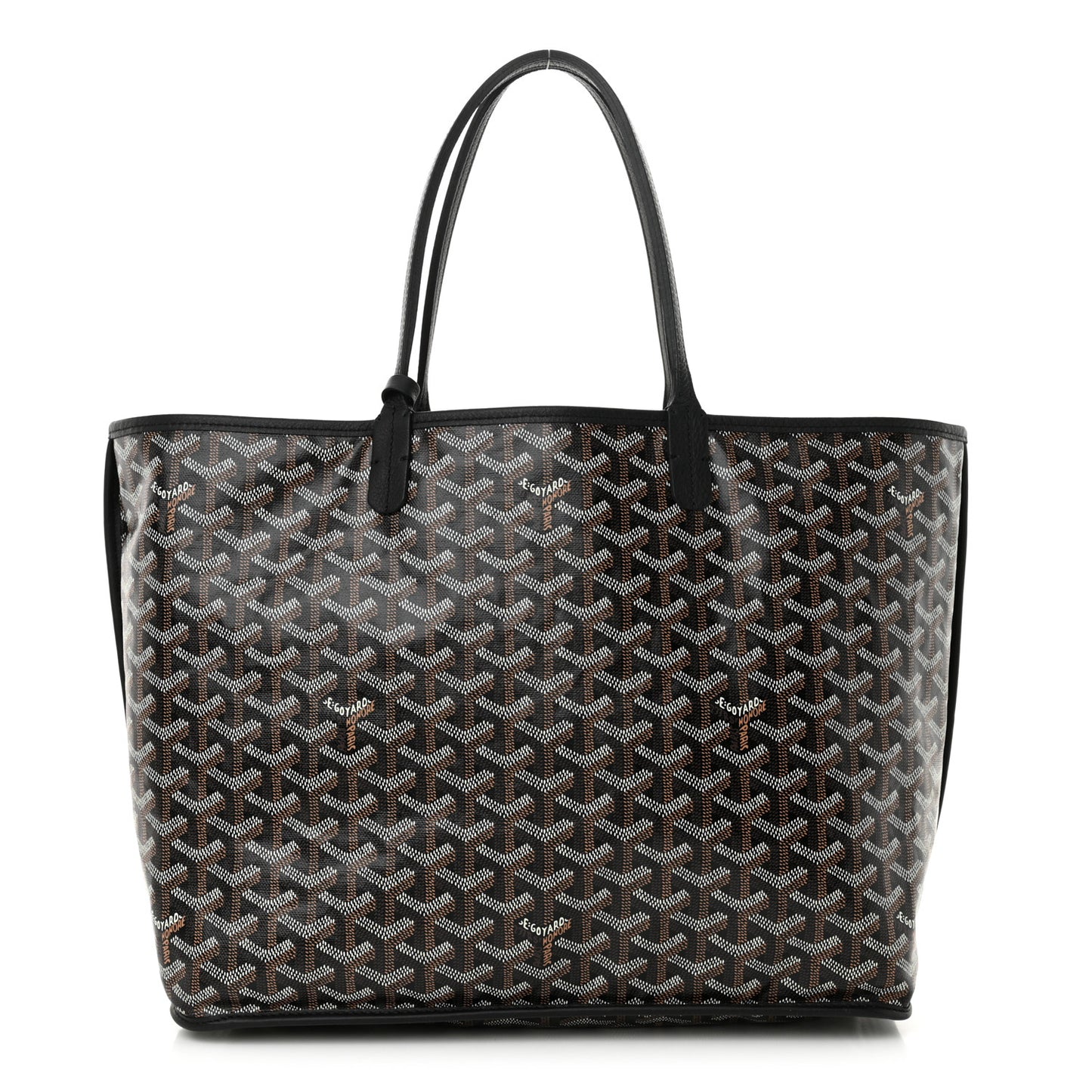 Goyardine Reversible Anjou PM Black