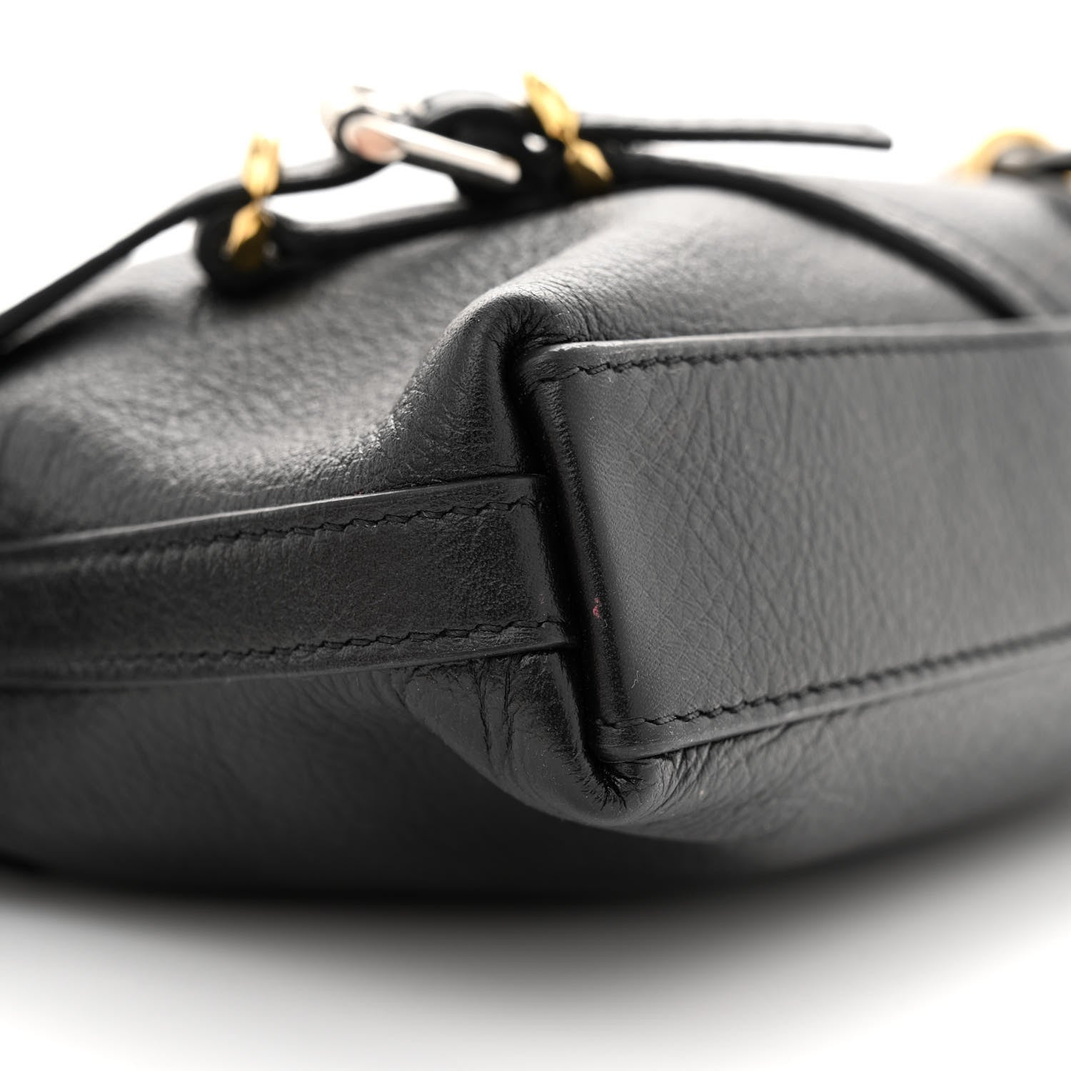 Givenchy Tumbled Calfskin Mini Voyou Boyfriend Party Bag Black 9 of 13