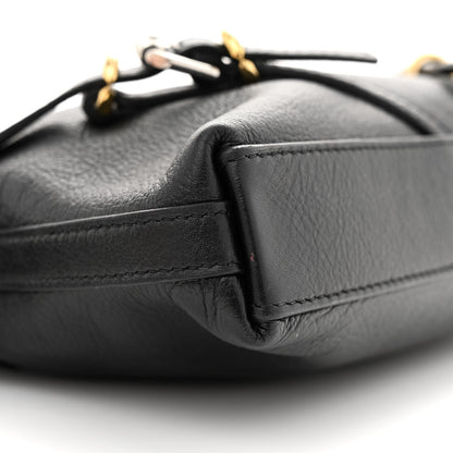 Givenchy Tumbled Calfskin Mini Voyou Boyfriend Party Bag Black 9 of 13