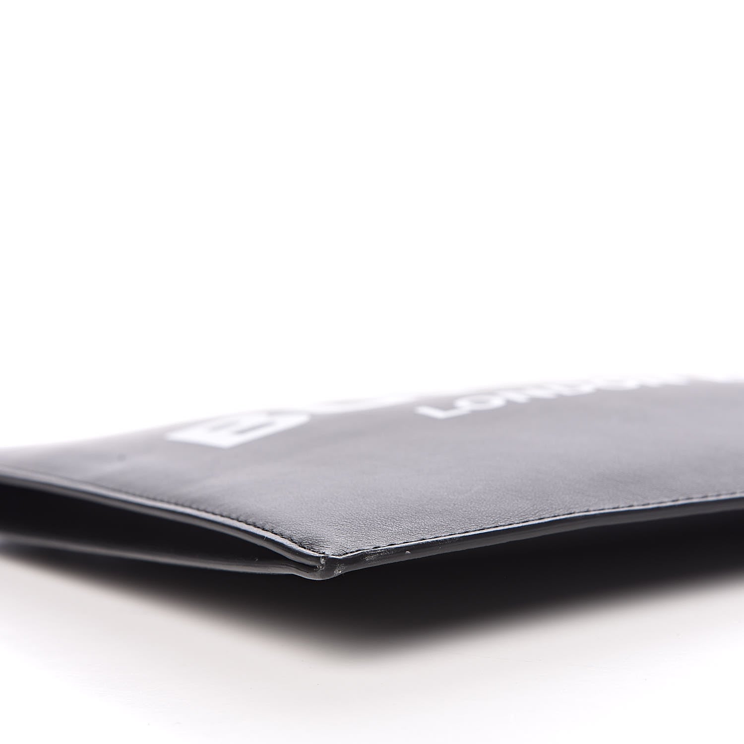 Burberry Smooth Calfskin Edin Zip Pouch Black 7 of 10