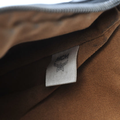 MCM Visetos Large Liz Reversible Shopper Tote Black 12 of 33